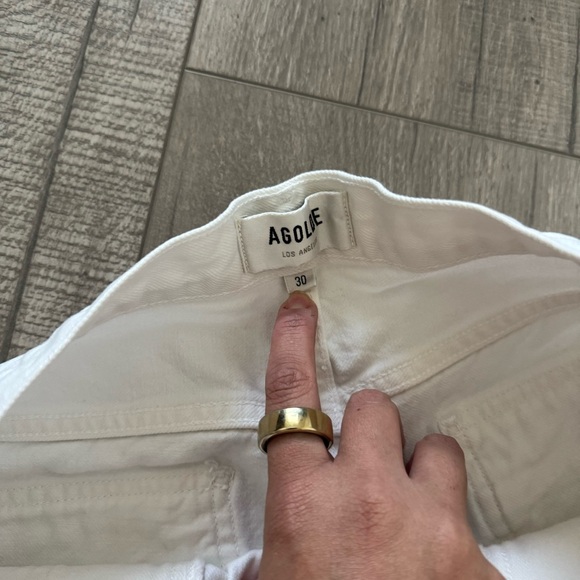 AGOLDE
Cooper high-rise denim cargo pants - Picture 9 of 10